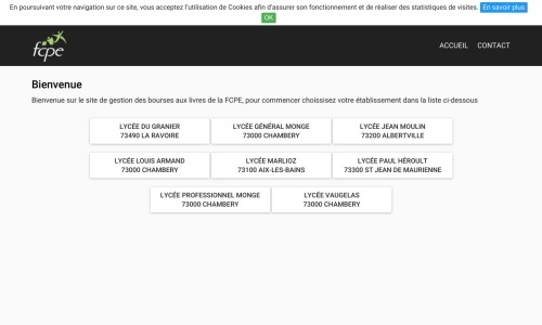 Site Internet fcpe73.ovh